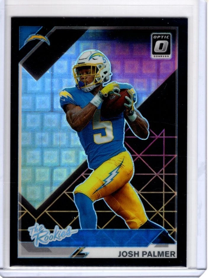 JOSH PALMER 2021 Panini Optic The Rookies Black Pandora #d /25