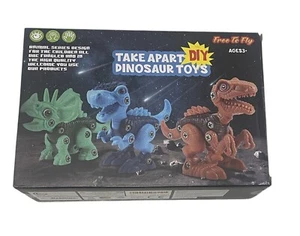 Dinosaur Toys Take Apart DIY, Free To Fly age 3+, Plastic, NEW IN BOX STEM - Picture 1 of 4