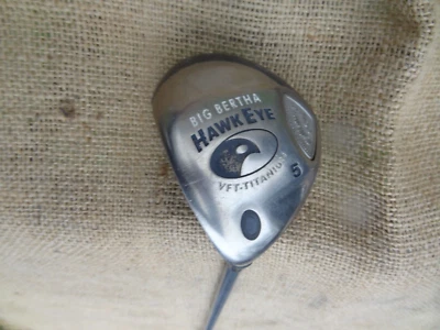 Callaway BIG BERTHA Hawkeye VFT Ti #5 Wood ⛳ GEMS 50 Graphite Ladies LEFT HAND - Image 1 of 4
