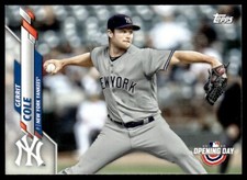 2020 Topps Opening Day Gerrit Cole New York Yankees #21