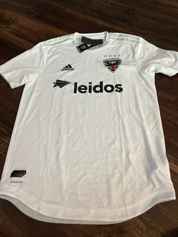 New Adidas Mens DC United Soccer Jersey Size Medium Pride Cover