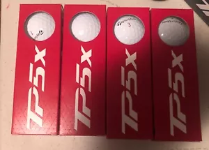 🔥 Brand new TaylorMade TP5x Golf Balls *White* 1 DOZEN *2024* 🔥 - Picture 1 of 3