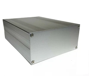 Silver Aluminum Project Box Enclosure Case 8" x 5.7" x 2.7" 203x144x68mm - Picture 1 of 4