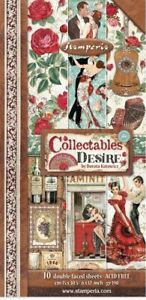 Stamperia Collectables DESIRE -  6" X 12" Double Sided Paper Pad 