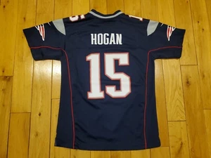 Nike Chris Hogan Blue NEW ENGLAND PATRIOTS #15 Youth NFL Team Replica JERSEY M - Picture 1 of 24