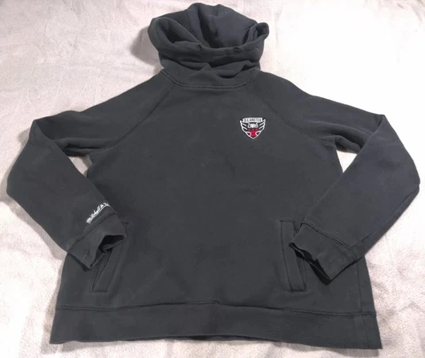D.C. United Boys Hoodie Black Small Sweatshirt MLS Mitchell & Ness Cover