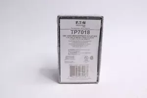 Eaton Weatherproof Outlet Box Aluminum TP7018 - Picture 1 of 1
