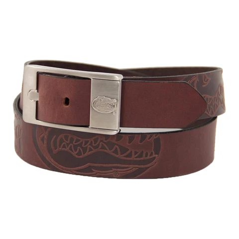Florida Gators Brandish Leather Belt - Brown Cover
