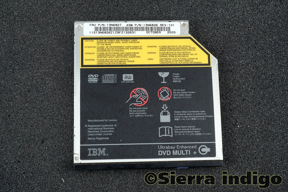 IBM FRU 13N6827 13N6826 Ultrabay Enhanced DVD Multi+ DVD-RW Laufwerk - Bild 1 von 1