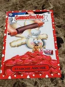 STARCHIE ARCHIE Garbage Pail Kids Valentines Day Red - Picture 1 of 2