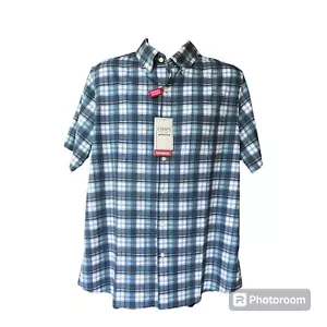 Camisa informal de manga corta Chaps Performances para hombre - Imagen 1 de 3