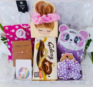 Luxus Mädchen Sleep Over Geschenkbox, Mädchen Party Gastgeschenke, kleine Mädchen verwöhnen Spa p - Bild 1 von 5