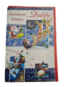 Papa Weihnachtskarte groß… Papa, mit herzlichen Wünschen - Bild 1 von 2