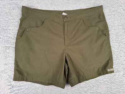 VINTAGE Columbia Shorts Womens Medium Green Polyester Cotton Blend 34x5 READ ME - Изображение 1 из 4