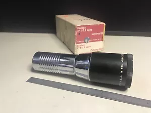 Graflex 4" f/2.8 Lens 16mm Catalog 3608 - Picture 1 of 6