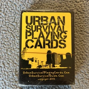 Urban Survival Playing Cards Complete New - Picture 1 of 3