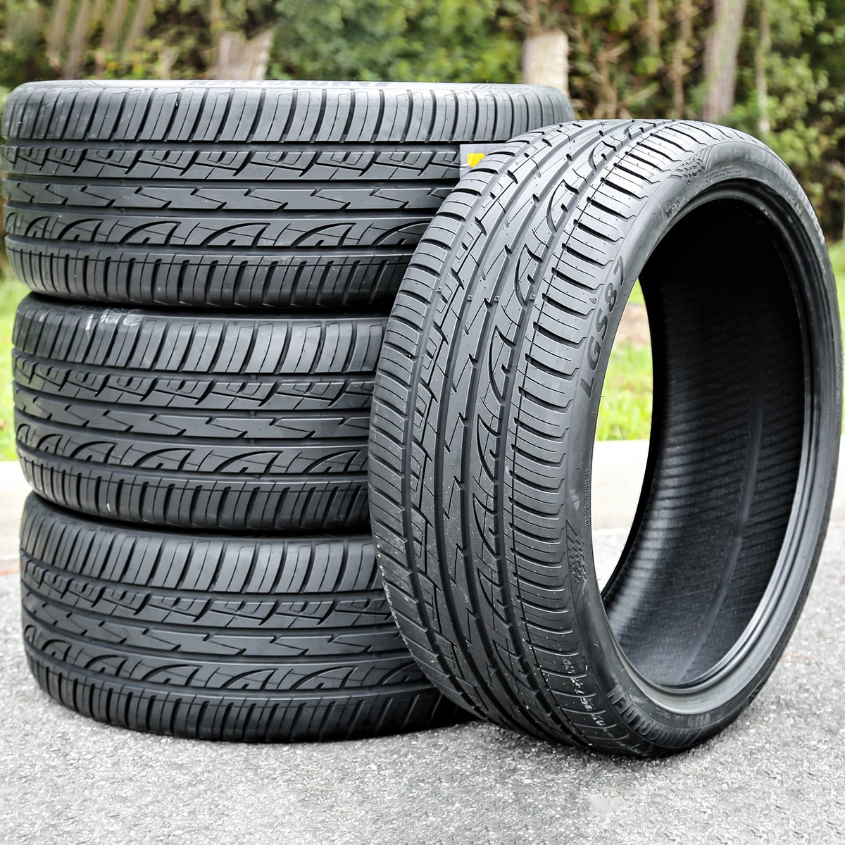 Landgolden LGS87 All Season Tires - Set Of 4 - 275/45R20 110V XL - 55,000 Mile Warranty - 20" SUV/Truck Tires