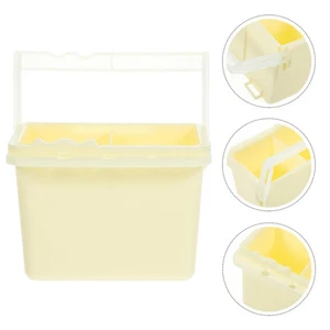 Cubo de pintura contenedor de lavado cepillo pluma de lavado desmontable suministros - Imagen 1 de 12