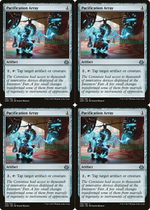 4x  MTG 2017 PACIFICATION ARRAY - ARTIFACT UNCOMMON  MAGIC CARD x4 copies - Picture 1 of 2