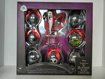 Набор украшений Disney Nightmare Before Christmas Ball Jack Skellington Tree Topper - Изображение 1 из 4