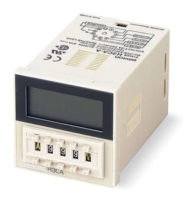 H3CA-A Timer Digital Generic H3CA A 24-240VAC/VDC w 11Pin DIN Base - Image 1 of 4