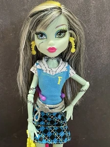 Monster High Picnic Casket Frankie Stein Doll 2013 Redressed How Do You Boo? MH - Picture 1 of 12