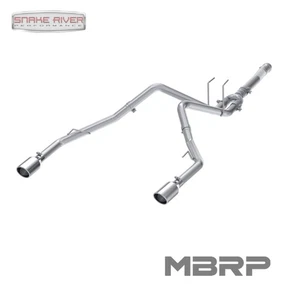 MBRP Filter Back Dual Split Rear Exhaust For 2014-2018 Ram 1500 3.0L EcoDiesel - Picture 1 of 4