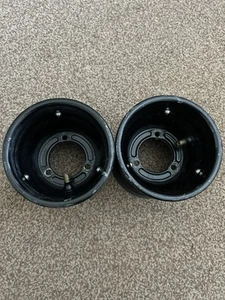 Set Of CRG Front Go Kart Wheels 130mm - Picture 1 of 5