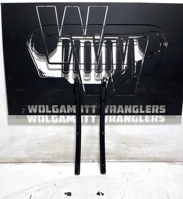 97-02 Jeep TJ Wrangler Windshield Frame Door Pillars Left & Right + SCREWS MINT - Image 1 of 4