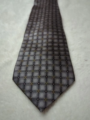 Barrington 男式领带多色 100% 进口丝绸二手 — 第 1/4 张图片