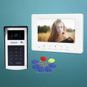 7" Hands-free Video Door Intercom System with IR Night Vision for Home Security - Picture 1 of 8