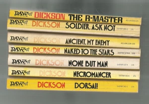 GORDON R. DICKSON ( 7 DAW PB) 1975-78  SCI-FI  - VINTAGE !# -137-342 - Bild 1 von 11