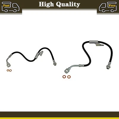 2 передних тормозных шланга тормозная магистраль подходит для Chevrolet Express 1500 4,3 л 5,7 л 5,0 л - Изображение 1 из 4