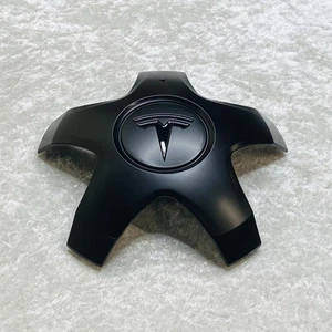 Genuine OEM Tesla Model S-21" Arachnid Black Wheel Center Cap #1420238-00-A - Bild 1 von 6