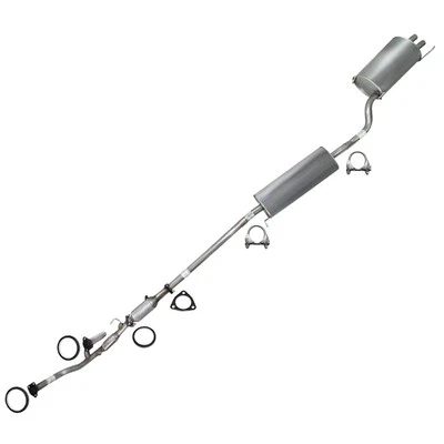 Stainless Steel Complete Exhaust System Kit fits 2003-2004 Honda Pilot 3.5L - Image 1 of 4