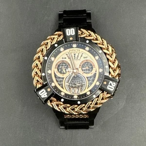 Invicta Reserve Swiss Bolt Hercules Kaliber Herrenuhr 31781 Quarz Black Rose - Bild 1 von 12