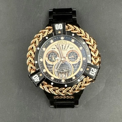 Reloj Hombre Invicta Reserve Swiss Bolt Calibre Hércules 31781 Cuarzo Negro Rosa Foto 1 de 4