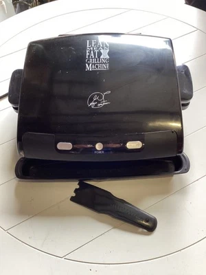 George Foreman Lean Mean Fat Reducing Grilling Machine GRP99BLK - Image 1 of 4