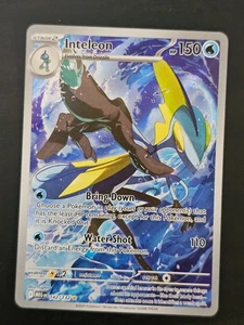 Inteleon 142/132 - Pokemon Mega Evolution Illustration Rare - Picture 1 of 2