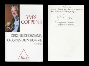 Yves Coppens (1934-2022) - Lucy - Origines de l'Homme - Rare envoi / dédicace - Picture 1 of 5