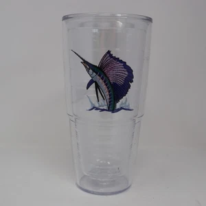 Vaso de viaje Tervis Guy Harvey SailFish doble pared 24 OZ - Imagen 1 de 3