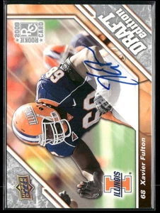 2009 Upper Deck Draft Edition #108 Xavier Fulton Autographs Silver - Bild 1 von 2