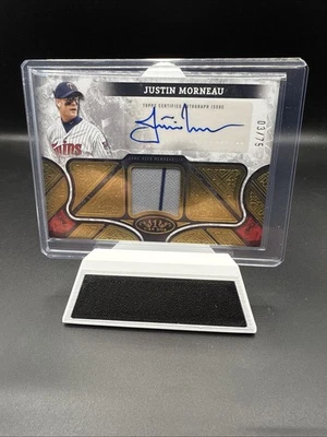 2025 Topps Tier One Justin Morneau /75 Auto Tier One Relics - Изображение 1 из 2