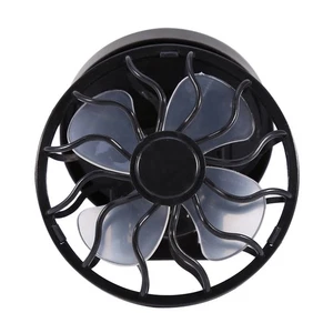 Electric Mini Clip On Solar Fan Air Conditioner Cooling Cell Fan Travel Camping´ - Picture 1 of 7
