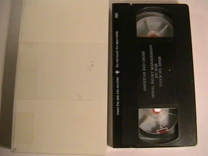 [M80]  VHS TAPE -  American Red Cross SPINAL INJURY MANAGEMENT - Imagen 1 de 2