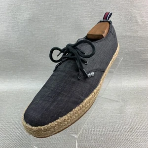 Ben Sherman Prill Oxford Espadrille Navy Blue Round Toe Lace Up Shoes Size 9 - Picture 1 of 12