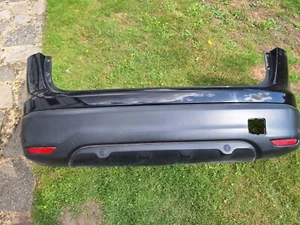 Rear Bumper NISSAN QASHQAI 5 Door Hatchback 2016 Black - Picture 1 of 5
