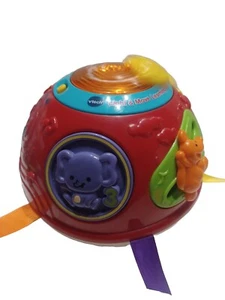 VTech Light and Move Learning Ball Tested Works Great Baby Toy - Picture 1 of 11