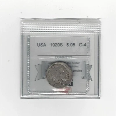 1920S  USA, Five Cent, Buffalo Nickel,  - Image 1 of 2