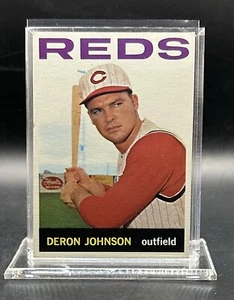1964 Topps Baseball #449 Deron Johnson Cincinnati Reds - Picture 1 of 2